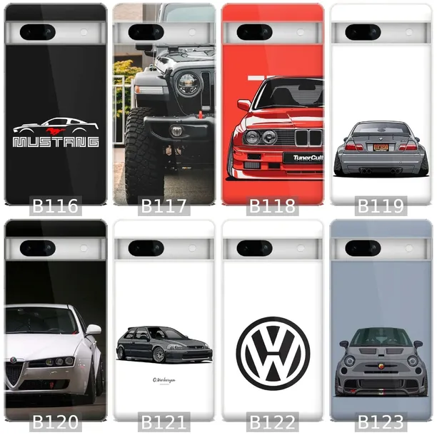 etui-na-google-pixel-7a-telefon-wzory-samochody-material-tworzywo-sztuczne