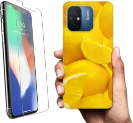 etui-na-xiaomi-redmi-12c-telefon-wzory-owoce-szklo