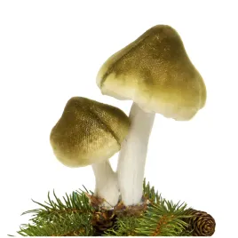 bombki-piankowe-zielone-grzyby-na-klipsie-zawieszki-na-choinke-9-cm