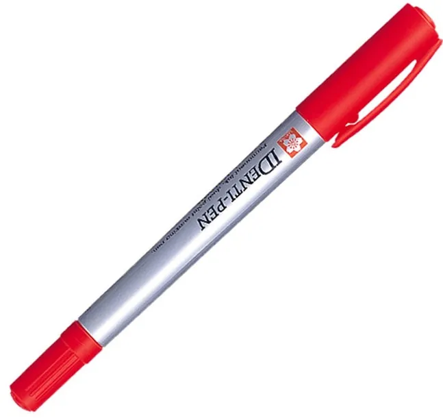 marker-identi-pen-dual-point-czerwony-sakura-marka-sakura