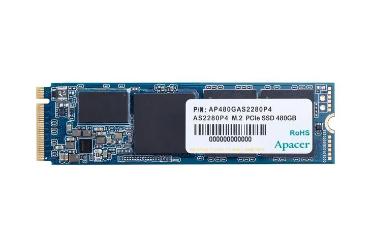 Dysk SSD Apacer AS2280P4 512GB M.2 2280 PCIe Gen3 x4 NVMe (2100/1500 MB/s)