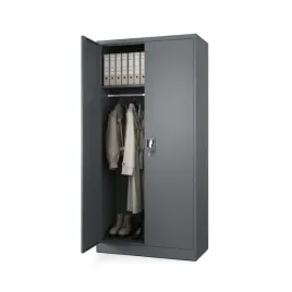 szafa-metalowa-na-dokumenty-akta-gospodarcza-socjalna-antracyt-stal-185x90