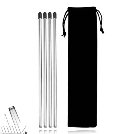 6x-uchwyt-na-szklanki-butelki-do-zmywarki-srebrne-27cm-pokrowiec-welurowy
