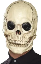 maska-lateksowa-czaszka-biala-czacha-halloween-stroj-kostium-szkielet-kosci