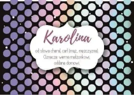 magnes-imiona-karolina