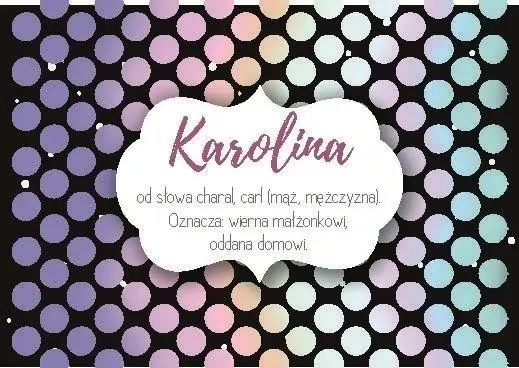 magnes-imiona-karolina-stan-nowy