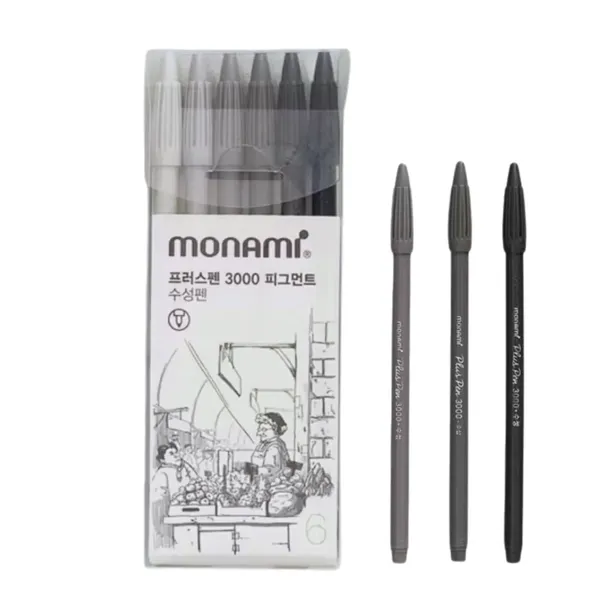 cienkopis-plus-pen-6kol-monami-stan-nowy