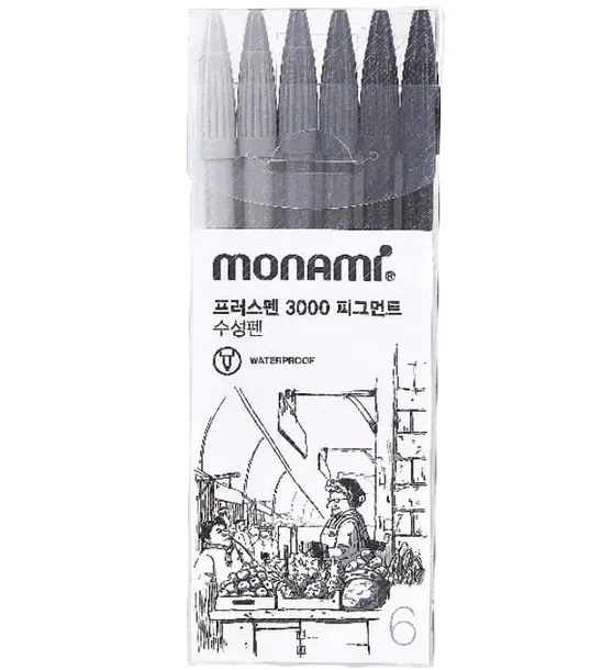 cienkopis-plus-pen-6kol-monami-marka-monami