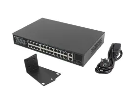 switch-niezarzadzalny-lanberg-24x-100mb-poe-2x-combo-rack-19-gigabit-ethe