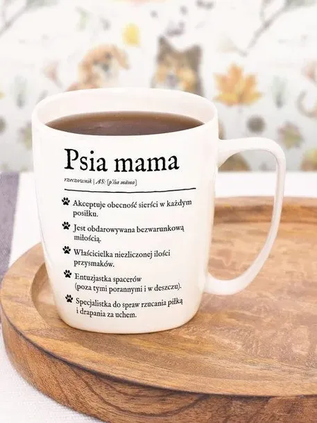 kubek-ceramiczny-bialy-psia-mama-tematyka-motyw-ksiazki-humor