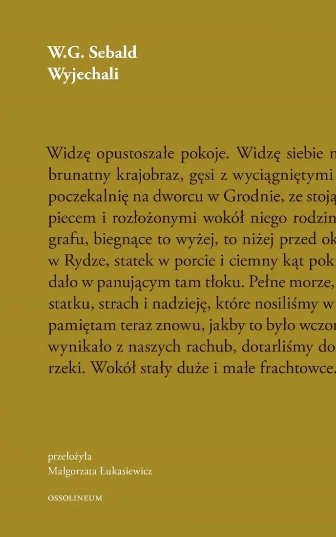 wyjechali