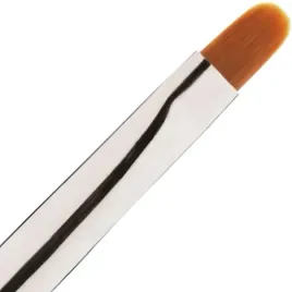 zloty-pedzelek-do-zelu-okragly-nr-6-round-gel-brush-6-sztywne-wlosie