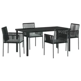 zestaw-do-jadalni-w-ogrodzie-5-szt-czarny-rattan-pe