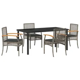 zestaw-do-jadalni-w-ogrodzie-5-szt-szary-i-czarny-rattan