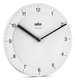 zegar-scienny-braun-bialy-20cm-1x-bateria-maxell-aa-stan-nowy