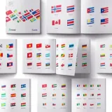 klocki-pixio-111-flags-rodzaj-zestaw