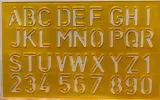 szablon-do-rysowania-liter-25cm-stan-nowy