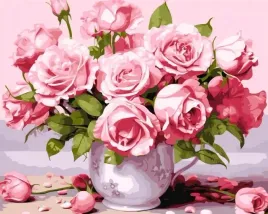 malowanie-po-numerach-rozowe-roze-40x50cm