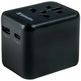 verbatim-adapter-podrozny-eu-uk-us2xusb-a-usb-c-pd-20w-uta-02-czarny-black