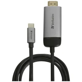 verbatim-adapter-usb-c-hdmi-4k-1-5m-aluminiowy-aluminum-49144