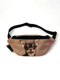 nerka-z-psem-chihuahua-chi-brazowa-regulowana-saszetka-biodrowka-prezent