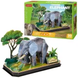 puzzle-3d-zwierzeta-slon-marka-cubic-fun