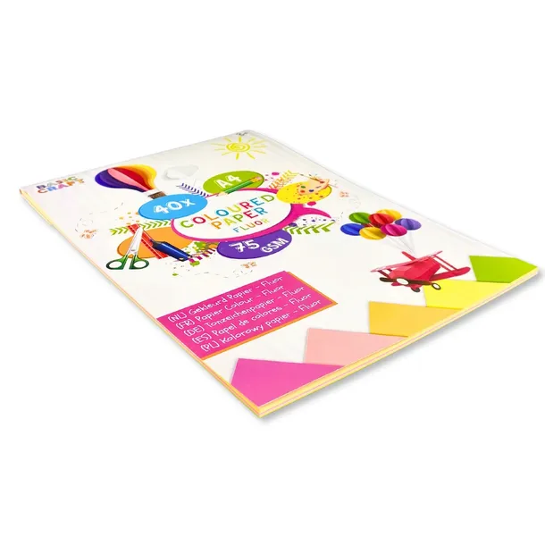 papier-kolorowy-fluorescencyjny-a4-40k-stan-nowy-marka-grafix