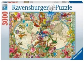 puzzle-3000-flora-i-fauna-mapa-swiata