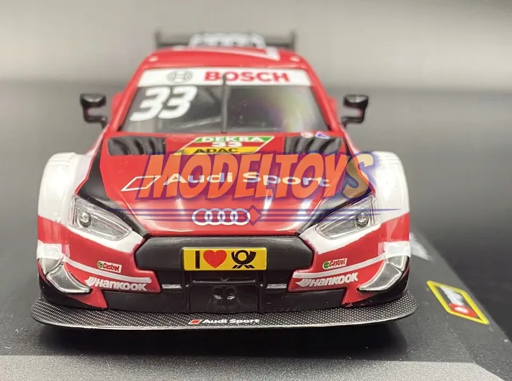 audi-rs-5-dtm-1-32-bburago-stan-nowy-waga-z-opakowaniem-0-3-kg