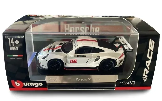 porsche-911-rsr-white-bburago-marka-bburago