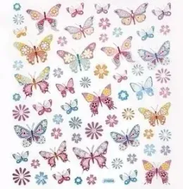 naklejki-motyle-i-kwiaty-63szt