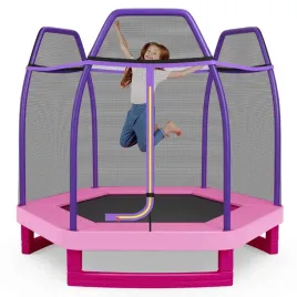 trampolina-dla-dzieci-z-siatka-bezpieczenstwa