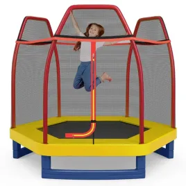 trampolina-dla-dzieci-z-siatka-bezpieczenstwa