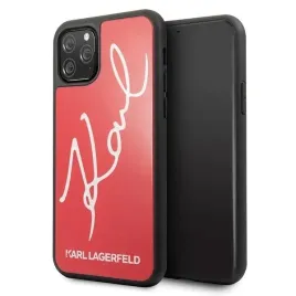 karl-lagerfeld-klhcn58dlksre-iphone-11-pro-czerwony-red-hard-case-signature