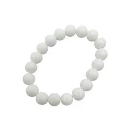 bransoletka-damska-kamien-agat-bialy-8-mm