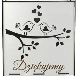 skrzynka-na-koperty-ptaszki-personalizacja-imiona-data-zawieszka-gratis