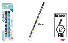 olowek-z-gumka-hb-4szt-kosmos