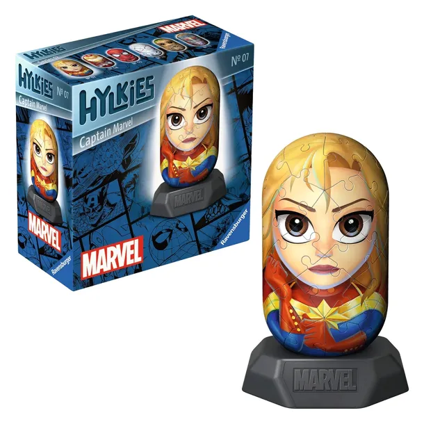 puzzle-3d-hylkies-kapitan-marvel-kolekcja-marvel