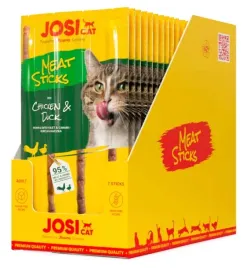 josicat-meat-sticks-kaczka-kurczak-dla-kota-20x35g