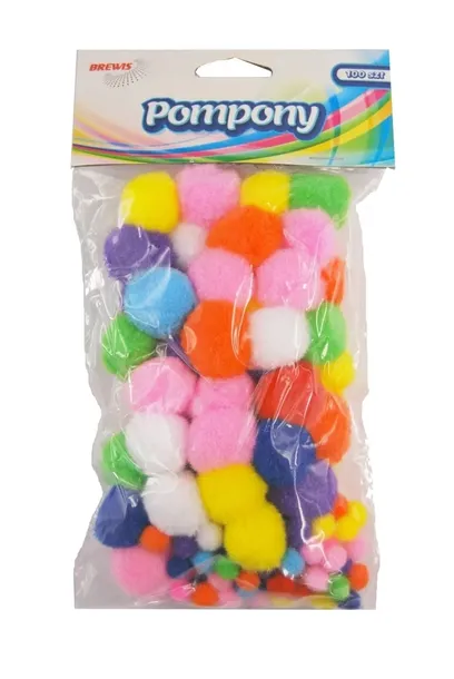 pompony-100szt-srednica-1-cm