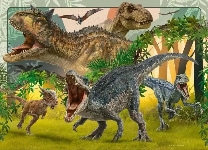 puzzle-4x100-jurassic-world-bumper-pack-kolekcja-inna