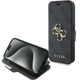 guess-gubkp15l4gmggr-iphone-15-pro-6-1-szary-grey-book-4g-metal-logo