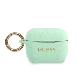 guess-guacapsilglgn-airpods-pro-cover-zielony-green-silicone-glitter