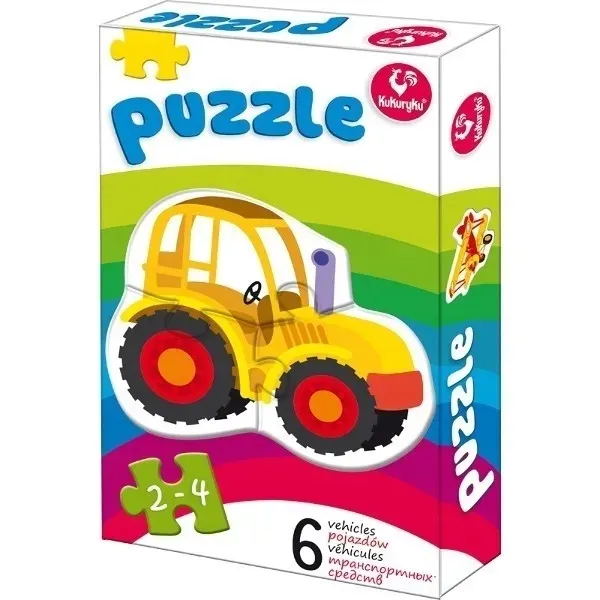 puzzle-6w1-pojazdy-stan-nowy