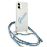 guess-guhcp12scrtvsbl-iphone-12-mini-54-niebieski-blue-hardcase-script-vi-przeznaczenie-apple