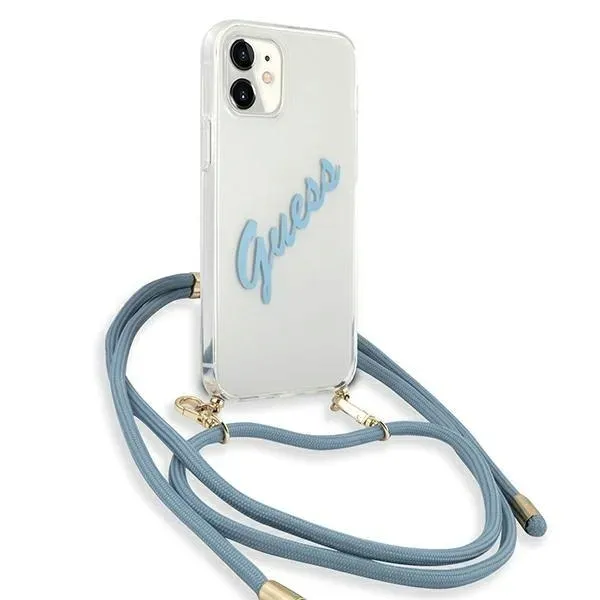 guess-guhcp12scrtvsbl-iphone-12-mini-54-niebieski-blue-hardcase-script-vi