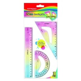 zestaw-geometryczny-20cm-keyroad-pastel-mix-kolorow