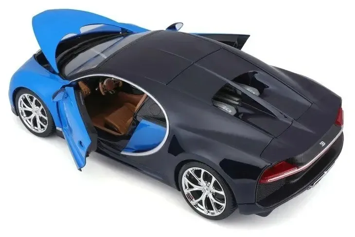 bugatti-chiron-1-18-niebieski-bburago-skala-skale-do-1-18