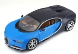 bugatti-chiron-1-18-niebieski-bburago-stan-nowy-marka-bburago