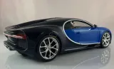 bugatti-chiron-1-18-niebieski-bburago-stan-nowy-skala-skale-do-1-18